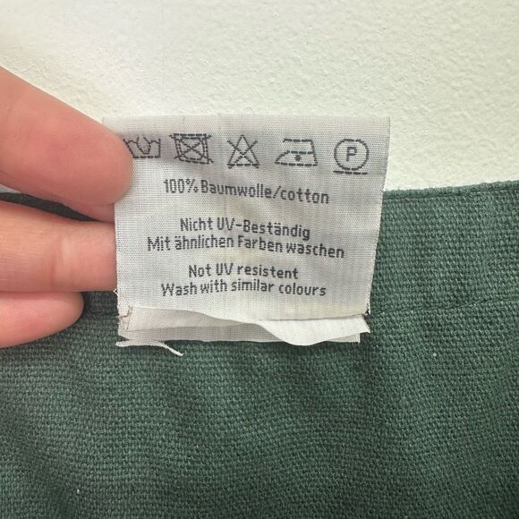 Mytholon Medieval Renaissance Dark Green Cotton Twill Lace Up Bodice - Picture 4 of 8